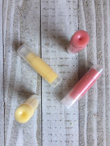 Raspberry Lip Balm- tinted and untited