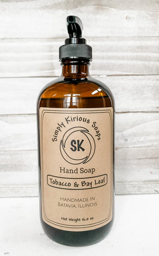 Tobacco & Bay Leaf Liquid Hand Soap
