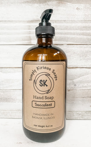 Succulent Liquid Hand Soap