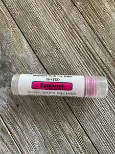 Raspberry Lip Balm- tinted and untited