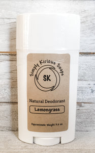 Lemongrass Deodorant