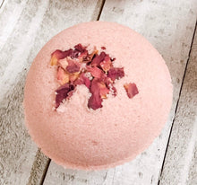 Load image into Gallery viewer, Raspberry Rose Bath Bomb - Round