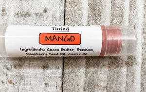 Mango Lip Balm- tinted and untinted