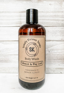 Tobacco & Bay Leaf Body Wash