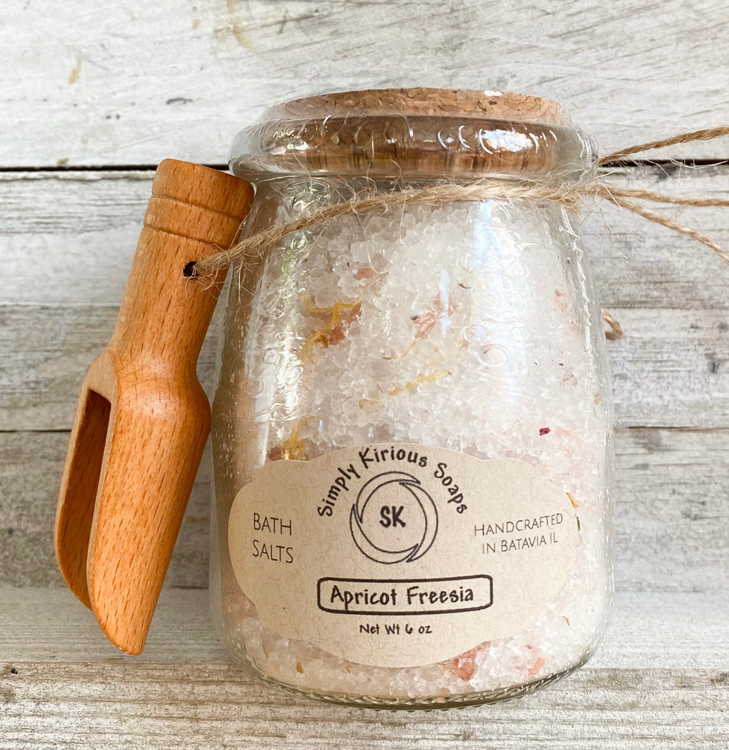 Apricot Freesia Bath Salts